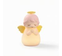Fonowx Notturna a Forma in Silicone Morbido 30, Rosa, Versione Cinese, Luce Bianca, 7 Colori, Luce Calda, 30 Minuti Di Timer, 1200 MAh, Ricarica USB