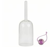 Fonowx Oggetto per Meditazione di Piccole Dimensioni in Ottone Composito con Silicone per Arredamento Minimalista E Contemplazione, Ciotola Portatile Mini