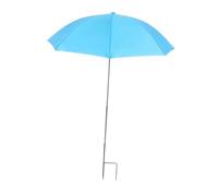 Fonowx Ombrellone da Giardino per Piante, Copertura con picchetto in Metallo per aiuole, Blu