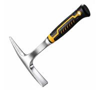 Fonowx Outdoor Multipurpose Axe Zappa Piccone Piccone Mattock Piccozza per Lavori Intensivi E Preparazione Terreno Struttura Unificata E Impugnatura, Black Yellow, L