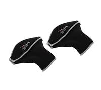 Fonowx Paddle Gloves Guanti Neoprene Resistente Protector Universal Mani Canoe Paddles Impermeabile Elastico Adatto per Kayakisti Sport Acquatici Viaggi, Argento Nero