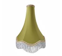 Fonowx Paralume in Tessuto Paralume Lampada Coprilampada Schermo Lampada Cappello Lampada con Tessuto Che Diffonde La Luce E Frange Classiche Adatto per, Piccolo Paralume Con Attacco E27