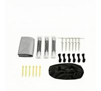 Fonowx Paravento per Esterno | Semplice e Veloce, Paravento Pieghevole a 5 Pannelli, Protezione Solare, per, Picnic, ggiatori, Grigio