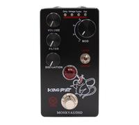 Fonowx Pedale Distorsione Chitarra Effetti Distortion Overdrive Fuzz con Doppio Chip Commutabile LM308 OP07DP Controllo Volume Tono Distorsione E Selettore