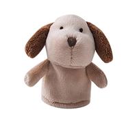 Fonowx Peluche Educativi per Imparare E Giocare, Cane marrone chiaro, Taglia unica