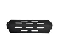 Fonowx Piastra Diffusore per Barbecue Design Robusti in Acciaio Inox Accessorio per Griglia Migliora La Cottura Adatto per Feste in Giardino, Nero