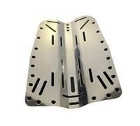 Fonowx Piastra Dorsale in Acciaio Inossidabile per Immersioni Tecniche, BCD per Subacquei, Piastra Dorsale per Immersioni Subacquee