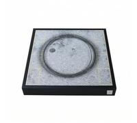 Fonowx Piattaforma Auto Base Modello Diorama Scena Espositiva Basamento per Diecast con Effetto Movimento Tracce Realistiche E Bordo Evidenziato Adatta per Collezionisti Fotografia Scaffali Vetrine