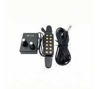 Fonowx Pickup Acustico con Modulo di Controllo Portatile Pickup con Controllo Del Volume Universale Trasduttore Piezoelettrico per Registrazioni, Prove