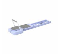 Fonowx Pilates Reformer Compatto Tavola Macchina Piattaforma Pieghevole per Esercizi a Basso Impatto su Addome E Arti Inferiori Supporto Stabile E Controllo , Viola