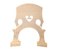 Fonowx Ponte in Acero Non Finito | Precisione Nel, Ponte con Sezione Superiore Arcuata e Due Gambe, Personalizzabile, Musicisti, Stile F