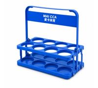 Fonowx Portabevande Portatile Supporto Bevande Vassoio Porta Bicchieri Portabottiglie Portacalzoni con Circolari per Stabilità Contro Perdite, Array, color to 2