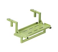 Fonowx Portico del Vaso di Fiori di Ringhiera Balcone Versatile Rastrellino per Piante da Ringhio Balcone