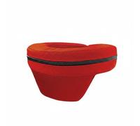 Fonowx Protezione Collo Bambini Supporto Cervicale Fodera Imbottita Regolabile Materiale Ventilata Adatto per Pattinaggio Motocross Gara Bambini , Rosso , Bambino