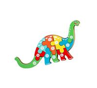 Fonowx Puzzle Animale Puzzle Legno Bambini Educativo 3D Colori Numeri Gioco Apprendimento Adatto per Regalo Compleanno Casa Viaggio Scuola Asilo