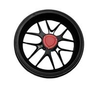 Fonowx Ruota di Ricambio per Carrello da Golf, Ruota Leggera, Compatta E Portatile per Carrello da Golf, Nero