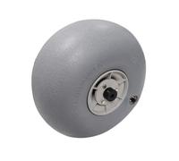 Fonowx Ruota per Carrello da Sabbia Robusto | Pressione Massima 5 PSI, Ruota a Palloncino da Spiaggia, Multiuso, Pneumatico Gonfiabile, 16.5MM