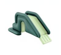 Fonowx Scivolo Gonfiabile Scivolo Interno Gioco Bambini Scivolo Casa Scivolo Padded con Guide Laterali Allungata Pompa Inclusa Materiale PVC Adatto a Gioco Domestico Cameretta, Rosa