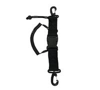 Fonowx Scuba Diving Lanyard Elastico Resistente per Immersione con Clip Acciaio E Fibbia Sgancio Rapido Pratico per Fotocamera Torcia Canne Adatto a