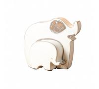 Fonowx Scultura di Pachiderma Effetto | Design Moderno e Minimalista, Statuetta di pachiderma, da Tavolo, Decorazione, per Ingresso, degli Animali