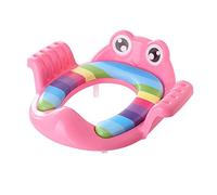 Fonowx Sedile WC Portatile 2 in 1 per Neonati E Bambini Piccoli, Sedile WC Da Viaggio Universale, rosa, Taglia unica bambino