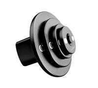 Fonowx Set Da 4 Pezzi Comprendente Adattatori per Manicotto a Impatto, Convertitore di Velocità in Acciaio E Adattatore a Cricchetto per Meccanici, Nero