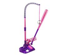 Fonowx Set da Baseball con Lanciatore Multicolore Battitore a Sicuro Giocattolo Sportivo per Casa