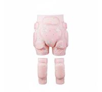 Fonowx Set di Protezioni per Bambini con Ginocchiere E Paracolpi per E Pattinaggio con Imbottitura Rinforzata E Tessuto Morbido atta a Ciclismo E Pattinaggio per Ragazze , S , Unicorno