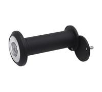 Fonowx Spioncino per Porta con Copertura Girevole, Multifunzionale, per Dormitorio, Piccolo, Resistente, Ufficio, 220 Gradi, Lente in Vetro Nascosta per Port, Nero da 45 a 75 mm