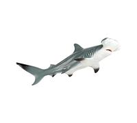 Fonowx Statuette di Squali Marini, Modelli di Creature Dipinte a Mano, Giocattolo Educativo, Oggetto da Collezione, Regalo, Martello