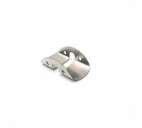 Fonowx Supporto Bombola Subacquea Montaggio Laterale Porta Cilindro Staffa Acciaio Inossidabile con Foro per Fune Ordinato E Adatto a Immersioni Tecniche, Argento, Base