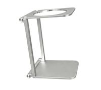 Fonowx Supporto Macchina Caffè Portatile Stand Pieghevole Accessorio per Caffè Espresso Costruzione Durevole in Lega di Alluminio Adatto per Viaggi Bar, Argento