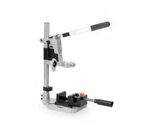 Fonowx Supporto Trapano Base Supporto Colonna Trapano Staffa Trapano Supporto in Metallo Compatto per Uso Come Pressa da Banco Adatta per Piccoli Spazi Fai, Double Hole W Pliers