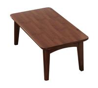 Fonowx Tavolino Pieghevole Tavolino Da Terra Tavolo Multiuso Tavolo Da Finestra in Bambù per Uso Versatile Adatto a Soggiorno Sala Lettura Zona Relax, Marrone Scuro