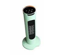 Fonowx Termo a Torre Ceramico Compatto Termo a Torre con Telecomando Basso Consumo Termosifone Elettrico per Soggiorno, Bagno, Verde