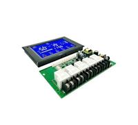 Fonowx Termostato Elettrico Controller Caldaia Regolatore Climatizzazione Modulo Riscaldamento Schermo Digitale da Parete Ignifugo Comando a Distanza Adatto per Ufficio