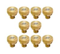 Fonowx Ugelli a Bassa Pressione 10x Sostituzioni robuste Sostituzioni Fogging Spray Teste per Il di Raffreddamento Esterno Esterno del Cortile da, 0.3 Mm