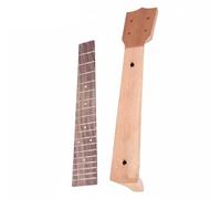 Fonowx Ukulele Neck Manico Tastiera Collo Paletta Non Verniciato per Personalizzazione E Regolazioni Accurate Adatto a Costruzione Fai da Te Riparazioni in Casa Progetti Creativi, 26 Pollici