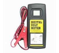 Fonowx Voltmetro Digitale Palmare Strumento | Cavi di Test coibentati, Voltmetro con Pinza a, Design Compatto Portatile, tore, per Manutenzione Recinti
