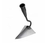 Fonowx Zappa per Coltivazione Triangolare Attrezzo da Giardino Manganese Punta per Scavo Versatile Funzione di Allentamento Adatta per Coltivatori Lavori, Piccolo
