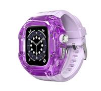 FONREST Cinturino robusto per Apple Watch Ultra 2/1 49 mm con pellicola proteggi schermo, cinturino sportivo e pellicola in PET, protezione antiurto per tutto il corpo militare con cinturino per