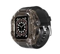 FONREST Cinturino robusto per Apple Watch Ultra 2/1 49 mm con pellicola proteggi schermo, cinturino sportivo e pellicola in PET, protezione antiurto per tutto il corpo militare con cinturino per