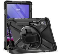 FONREST Custodia a tracolla robusta per Samsung-Galaxy-Tab-S10-Lite 10,9 pollici 2025 con supporto per penna S girevole cavalletto impugnatura tracolla, resistente antiurto copertura armatura SM-X400