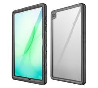 FONREST Custodia impermeabile IP68 per Samsung-Galaxy-Tab-A11+Plus 11'' 2025 SM-X230/X235/X236 Slim Shock-Dust-Snowproof Full Body Sealed Underwater Hybrid TPU PC Outdoor Cover trasparente con