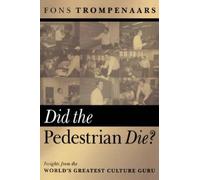 Fons Trompenaars Did the Pedestrian Die? (Tascabile)