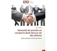 Fontaine-V Ncessit de Prendre En Compte Le Droit Dans La Vie Des A (Tascabile)