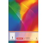 Fontana 104598102 - Quaderno A5 (16 fogli a righe, rigatura 1, classe 1)