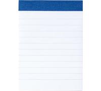 Fontana 1055131 Blocco note (A7, 50 fogli a righe, cuciti e perforato, 60 G/M²)
