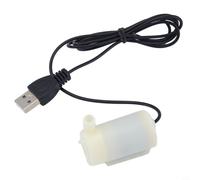 Fontana a 2 da Head 3l/min Fontana compatta alimentata tramite USB per acquario interno Piccolo stagno da tavolo per dispenser d'acqua ultra silenzioso per animali domestici acqua sommergibile 5 V DC