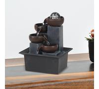 Fontana a cascata per interni Pompa dell'acqua Fontana da tavolo per camera